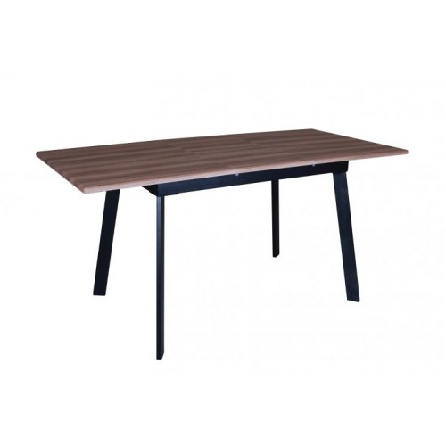 Стіл Max's furniture Техас 75х120/160х75 см Вишня + Чорний Стіл Max's furniture Техас 75х120/160х75 см Вишня + Чорний