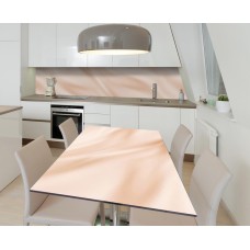 Наклейка 3Д вінілова на стіл Zatarga «Рожевий шовк» 650х1200 мм (Z184298/1st)