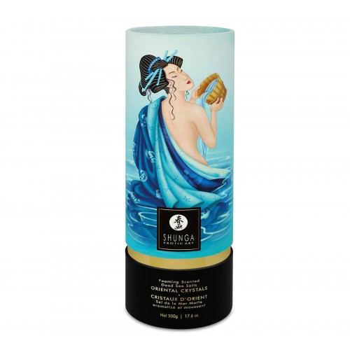 Пінлива сіль для ванни Shunga Dead Sea salt Oriental Crystals — Ocean Temptations (500 г), сіль Мерт в інтернет супермаркеті PbayMarket!