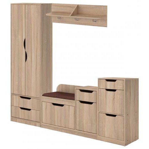 Передпокій Фаїна А2 Компанит Дуб сонома (komA11) Передпокій Фаїна А2 Компанит Дуб сонома (komA11)