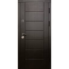 Двері вхідні в квартиру Мілано3 Ваш ВиД Венге-темний 860/960х2050х86 Ліве/Праве
