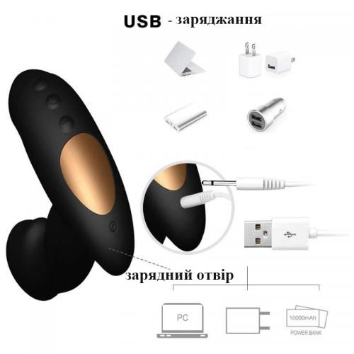 2 В 1 Вібруючий стимулятор We Love та масажер простати (USB) в інтернет супермаркеті PbayMarket!