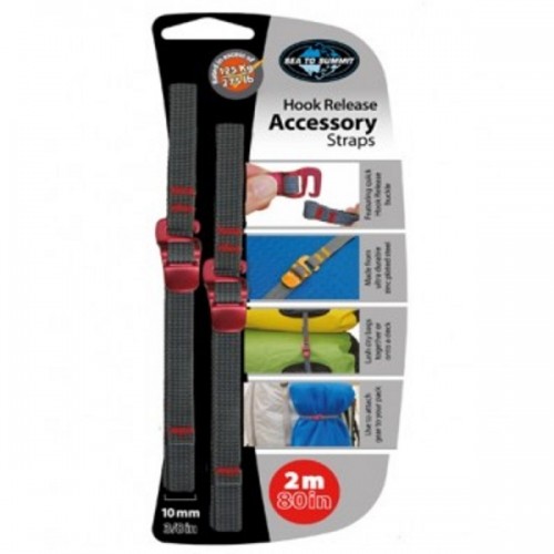 Ремінь для стягувань Sea To Summit Accessory Strap With Hook Buckle 10 мм 2 м (1033-STS ATDASH102.0) Ремінь для стягувань Sea To Summit Accessory Strap With Hook Buckle 10 мм 2 м (1033-STS ATDASH102.0)