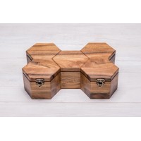 Органайзер для наручних годинників ecoWalnut 7.3х27.1х18.8 см Органайзер для наручних годинників ecoWalnut 7.3х27.1х18.8 см