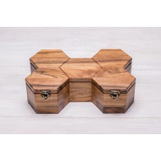 Органайзер для наручних годинників ecoWalnut 7.3х27.1х18.8 см