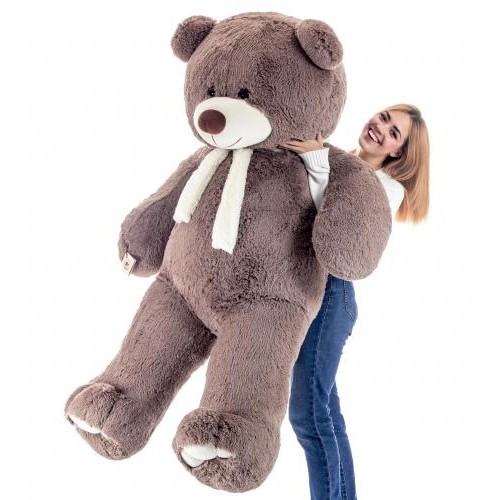 Плюшевий ведмідь Mister Medved Форрест 200 см Капучіно (097) Плюшевий ведмідь Mister Medved Форрест 200 см Капучіно (097)