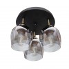 Світильник стельовий MSK Electric Enigma PL 20241-3R BK 619326