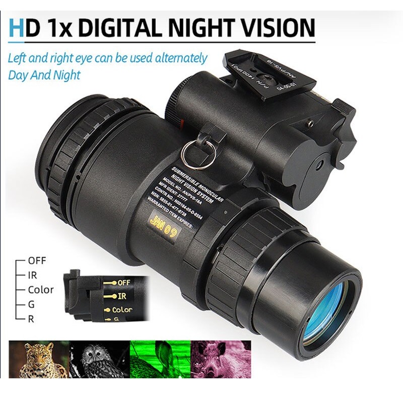 Прилад нічного бачення Монокуляр PVS 18 на шолом із кріпленням FMA L4G24