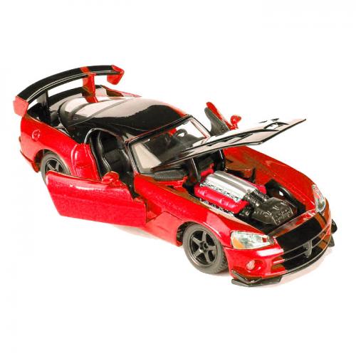 Модель машинки Dodge Viper Srt10 Acr Red 1:24 Bburago OL32851 Модель машинки Dodge Viper Srt10 Acr Red 1:24 Bburago OL32851