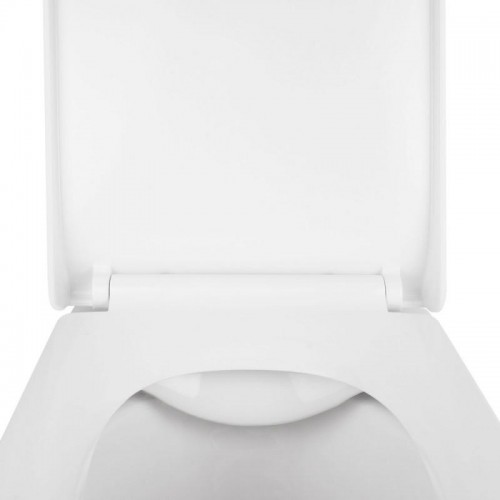 Унітаз Підвісний Qtap Tern Безободковий З Сидінням Slim Soft-Close Qt1733052Erw