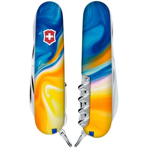 Складаний ніж Victorinox Huntsman Ukraine 91 мм 16 функцій Жовто-синій (1.3713.7_T3250pw) Складаний ніж Victorinox Huntsman Ukraine 91 мм 16 функцій Жовто-синій (1.3713.7_T3250pw)