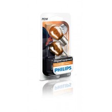 Автолампа ук. PHILIPS 12496NAB2 PY21W 12V 21W BAU15s