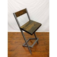 Барний стілець GoodsMetall у стилі ЛОФТ БС214