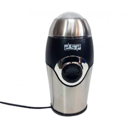 Кавомолка електрична з нержавіючої сталі 50 г Dsp КА 3001 (lp-90167_297) Кавомолка електрична з нержавіючої сталі 50 г Dsp КА 3001 (lp-90167_297)
