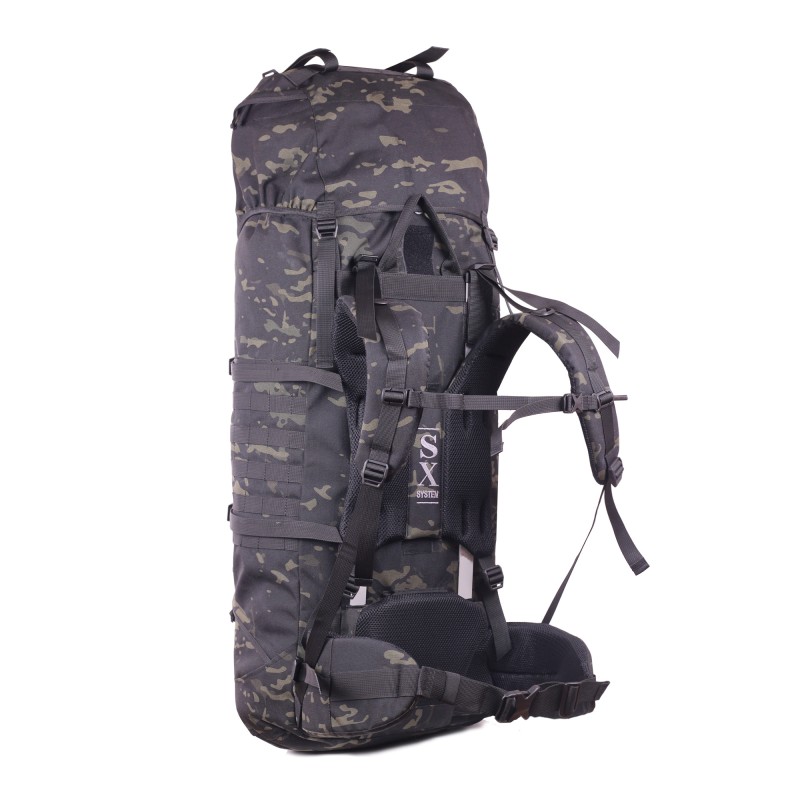 Рюкзак Travel Extreme Tactical Extreme Kiborg 100 л Black Multicam (1060-TC03106)