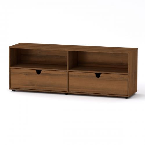 Тумба під ТВ МГ-7 Компанит Горіх екко (160х40х58,8 см) Тумба під ТВ МГ-7 Компанит Горіх екко (160х40х58,8 см)