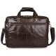 Сумка чоловіча Vintage 14247 для ноутбука з діагоналлю 15.6 дюйма Коричнева, Коричневий