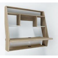 Комп'ютерний навісний стіл Comfy Home AirTable-III SW (санома/білий) Комп'ютерний навісний стіл Comfy Home AirTable-III SW (санома/білий)