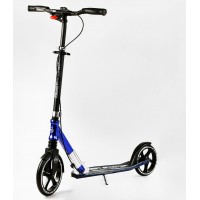 Двоколісний складаний самокат Best Scooter 100 кг Black and dark blue (113218)