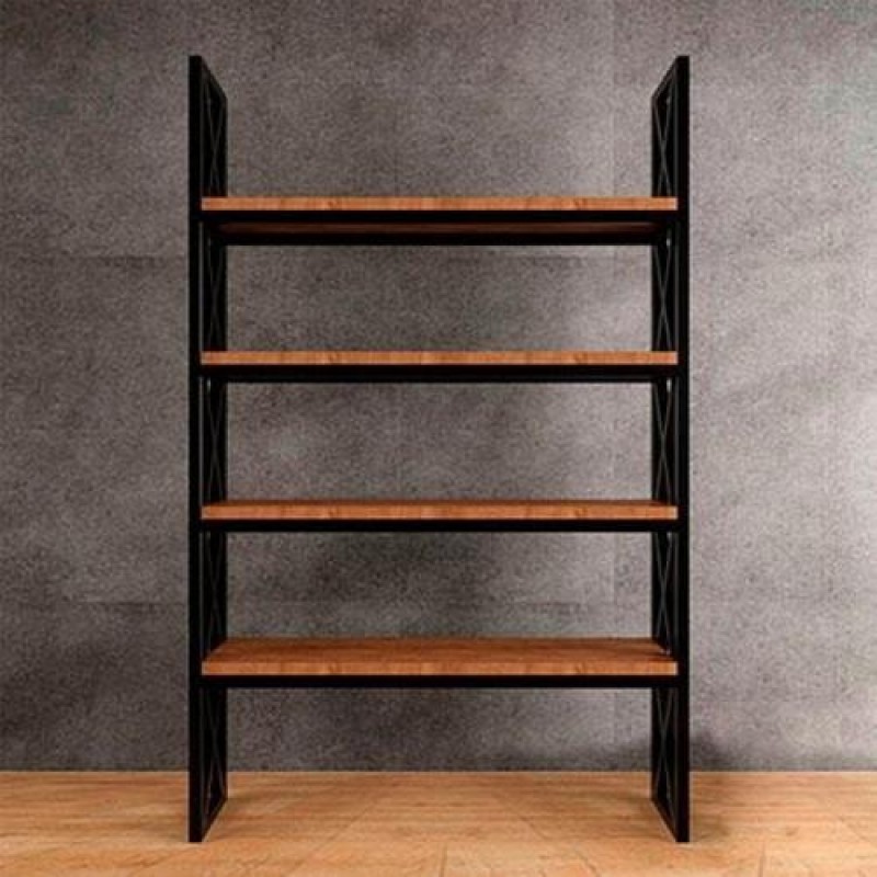 Стелаж для зберігання в стилі Loft NS-1697 1830x1000x350 мм Черный