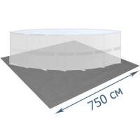 Захисна підстилка InPool 55355, ▭ 750 х 750 см, під басейн
