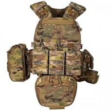 Плитоноска без плит з підсумками No Brand М7 One Size Мультикам (1942418752)