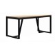 Обідній стіл у стилі Loft NS-1120 780x1800x800 мм Черный