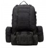 Рюкзак тактичний No Brand Oxford 52 л Чорний (1713180341)