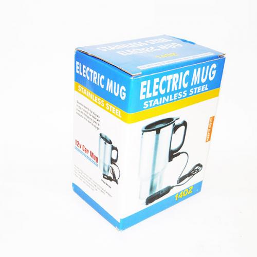 Термокухоль з підігрівом Electric Mug 12 V Сріблястий з чорним (73698839) Термокухоль з підігрівом Electric Mug 12 V Сріблястий з чорним (73698839)