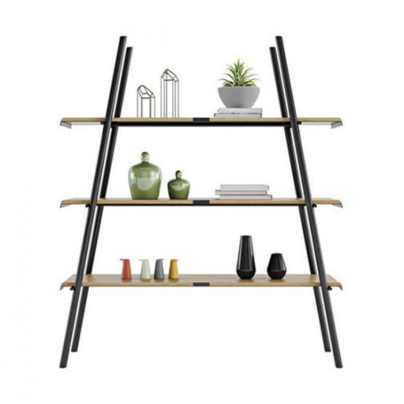 Стелаж для зберігання в стилі Loft NS-1666 1430x1200x350 мм Черный