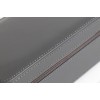 Кейс для годинників Salvadore 4W-FH-GGF-SPU 25х10х8 см Сірий