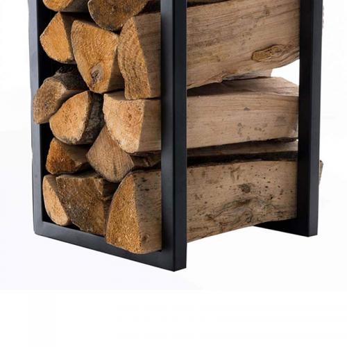 Дровниця з металу GoodsMetall у стилі Лофт 1400х300х250 ДК20