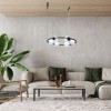 Люстра Zuma Line Orbit 78x100 см Чорний (Zu5007)