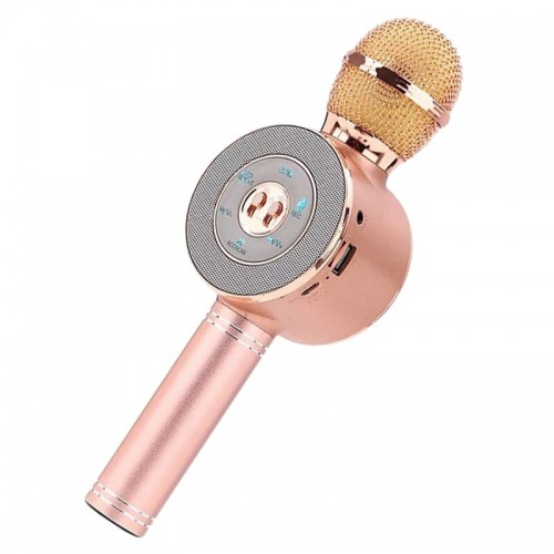Бездротовий караоке мікрофон WSTER WS-668 Pink (1329323259) Бездротовий караоке мікрофон WSTER WS-668 Pink (1329323259)