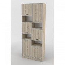 Шафа-Пенал Тиса Мебель ШС-818 Дуб сонома 205x35x80 см