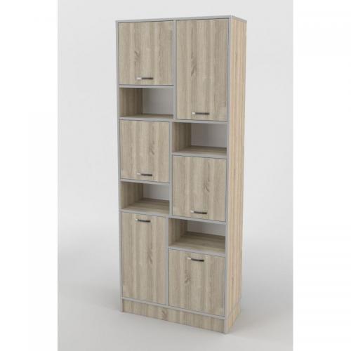 Шафа-Пенал Тиса Мебель ШС-818 Дуб сонома 205x35x80 см