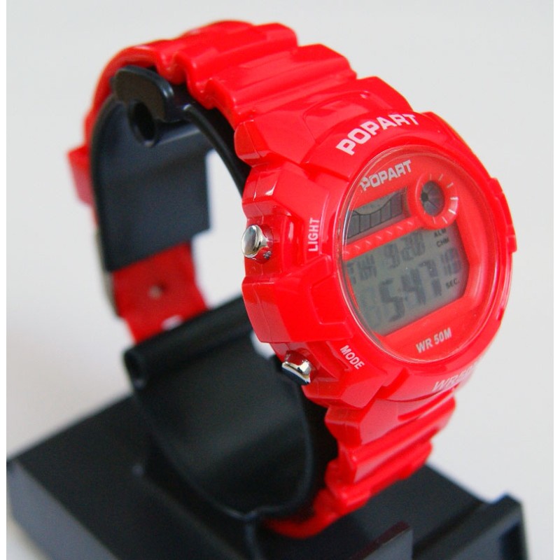Годинник Popart Червоний (POP-540)