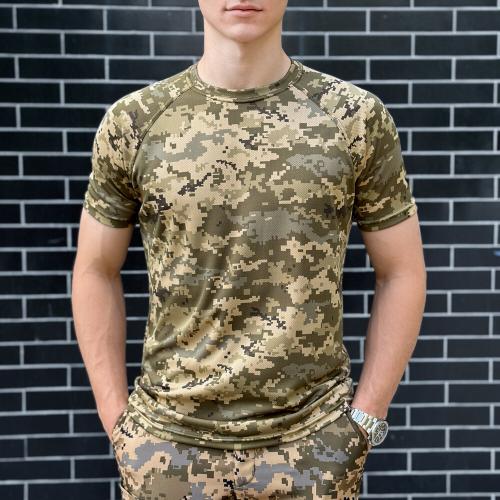 Футболка чоловіча Pobedov Ergo 366540 XL Піксель (00000006308) Футболка чоловіча Pobedov Ergo 366540 XL Піксель (00000006308)