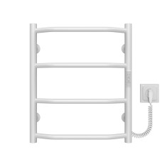 Рушникосушарка електрична Трапеція П4 400х500 Deffi Білий WD03 (C.TR.50.40.4.E.W.R.3)