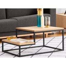 Журнальний столик GoodsMetall у стилі Лофт 1100х600х450 ЖС210