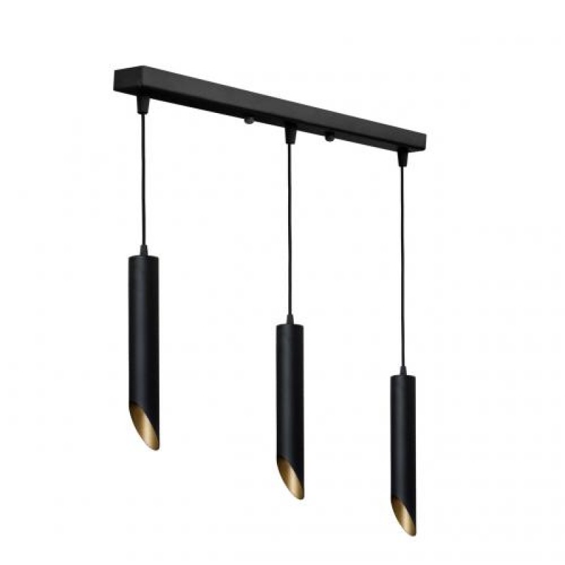 Світильник підвісний MSK Electric Slice на три плафони у формі трубок NL 3722-3