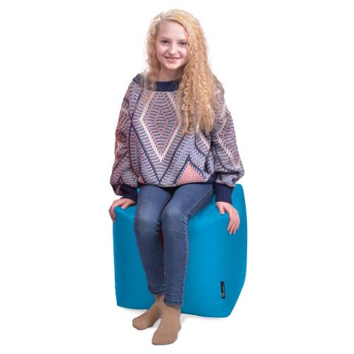 Пуф Кубик Оксфорд 40х40 Студія Комфорту Розмір Стандарт Блакитний