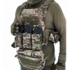 Плитоноска без плит з підсумками No Brand KR Cordura 1000D One Size Мультикам (1724442970)