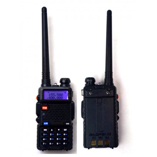 Рація Baofeng UV-5R UP 8 Ватт 1800 мАч Чорний Рація Baofeng UV-5R UP 8 Ватт 1800 мАч Чорний