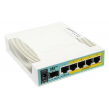 Маршрутизатор MikroTik RouterBOARD RB960PGS hEX PoE (800MHz/128Mb, 1xUSB, 5х1000Мбіт, Passive PoE)