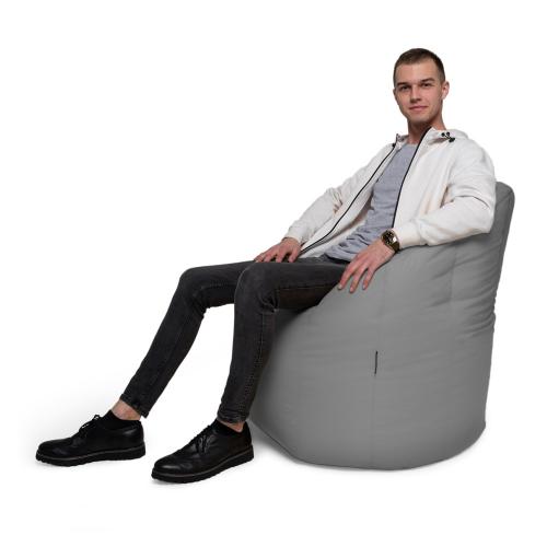 Крісло Мішок Міо Оксфорд 75х80 Студія Комфорту Сірий Крісло Мішок Міо Оксфорд 75х80 Студія Комфорту Сірий