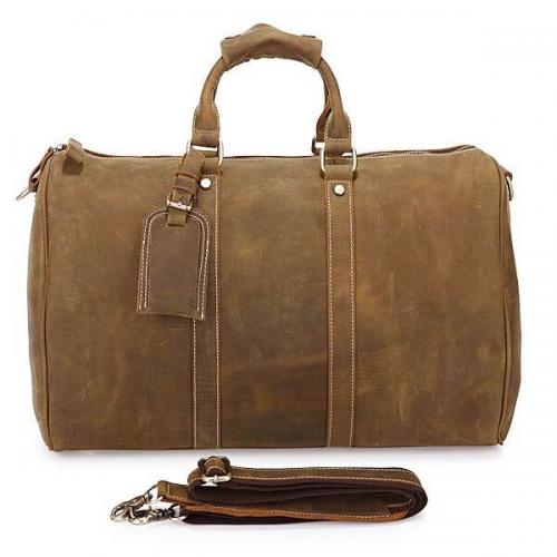 Сумка дорожня Vintage 14050 із вінтажної шкіри Коричнева, Коричневий Сумка дорожня Vintage 14050 із вінтажної шкіри Коричнева, Коричневий