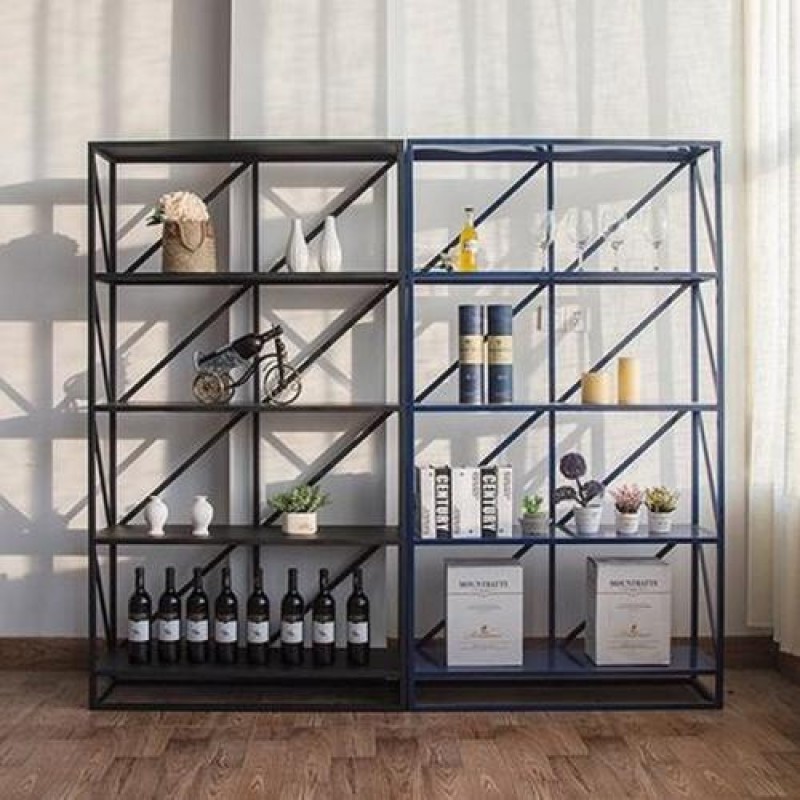 Стелаж для зберігання в стилі Loft NS-1695 1830x1000x300 мм Черный