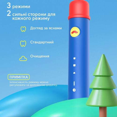 Дитяча електрична зубна щітка Bitvae Smart K7S Kids Blue Дитяча електрична зубна щітка Bitvae Smart K7S Kids Blue