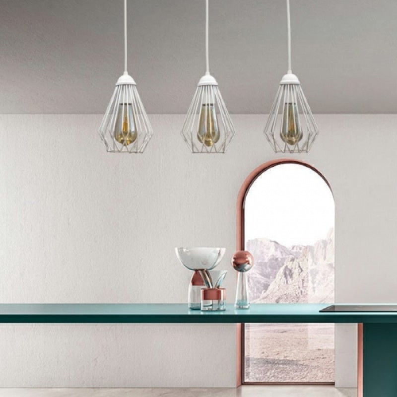 Світильник підвісний у стилі лофт MSK Electric Silvia NL 05371-3 W